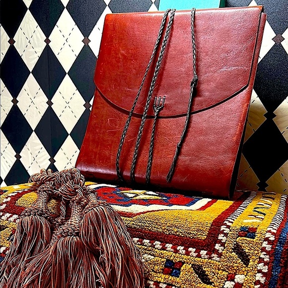 Curated Luxury Other - Artisan Handmade Leather Artist’s Folio – Masterpiece for Discerning Creatives